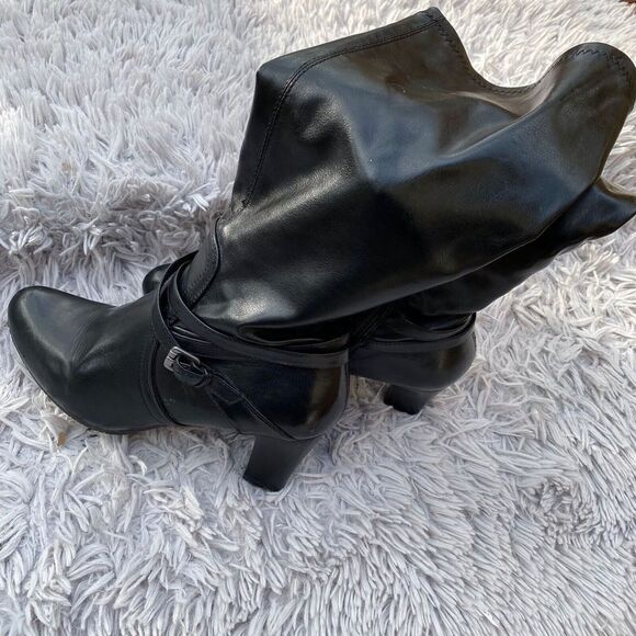 KIM ROGERS Jolie Women's 10M US Black Knee High Boots Faux Leather - Picture 15 of 16